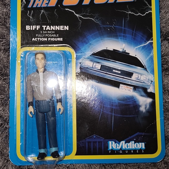 Back to the Future ReAction Action Figure - BIFF TANNEN (NIP) - Picture 2 of 3